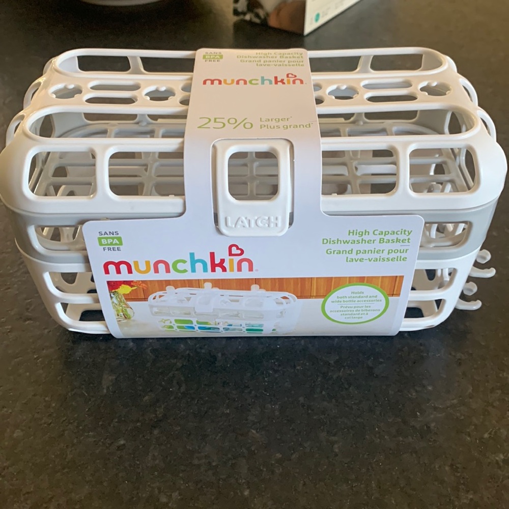 New Munchkin Dishwasher Basket